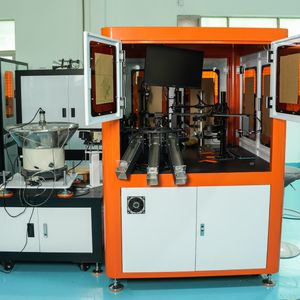 Visual Defect Detection System with Robotic Arm Material Loading Capability - Automatic Sorting Machine