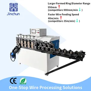Innovative 6-14mm Wire Ring Making Ring Forming Precision Machine