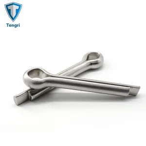 Taper Spring Slotted Lapel Lock Pin