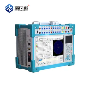 Intelligent Three Phase Relay Protection Test System with State Sequence Simulation