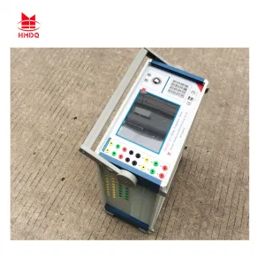 Microcomputer Six Phase Relay Protection Tester 0.2 Class Automatic Secondary Current Injection Test Set