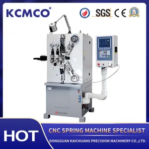 Compression Spring 6 Axis CNC Spring Coiling Machine for Flat Spiral Spring Machine 8.0mm Cam Spring Machine