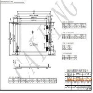 Module Stable Performance Smart Home 5.0 Inch TFT LCD Control Panel