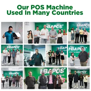 15" Touch Screen POS PC System Monitor All in One Laptop Computers POS System
