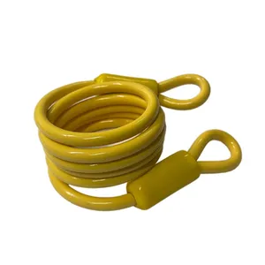Versatile Spring Coated Wire Rope Retractable Tool Lanyard for Office Event Use