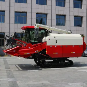 Rice Combine Harvester with Stable Performance in Difficult Conditions