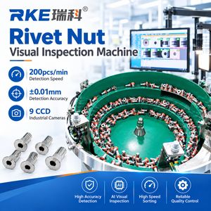Automatic Optical Inspection Machine for Rivet Nuts