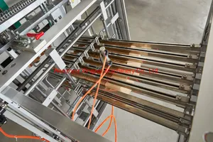 Fast Food Carton Box Making Machine Hamburger Box Carton Erecting Machine Kfc Take Away Box Rice Box Forming Machine Price
