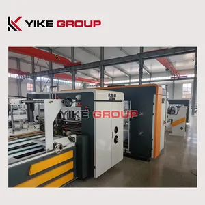 Automatic Box Making Gluer Stitcher Machine