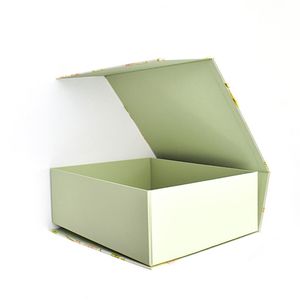 Custom Logo Rigid Packing Box Magnetic Finish Foldable Packaging Box