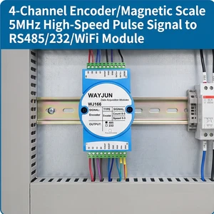 Grating Ruler and Magnetic Grating Ruler Decode and Convert to Standard Modbus RTU Protocol Signal Converter Encoder