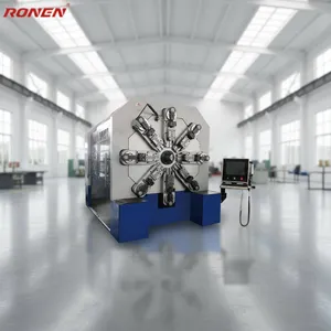 Ronen CNC Spring Maker Wire Coiling Forming Making Machine for Small Batch Custom Springs
