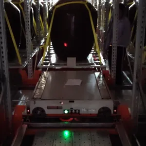 Four Way Radio Shuttle Rack Asrs Intelligent Pallet Rack System Shuttle Pallet for Warehouse