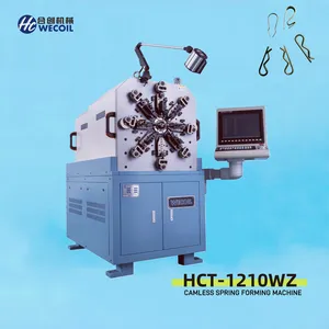 Precision Spring Coiling Machine with Advanced Wire Rotation Functionality