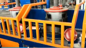 Lw Metal PLC Control Pulley Type Steel Wire Drawing Machine