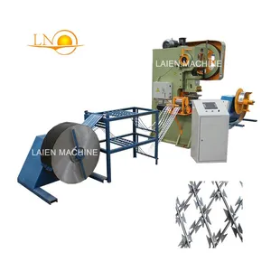 Sheet Metal Punching Production Line for Make Razor Barbed Machine