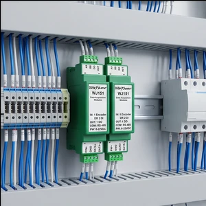 Encoder Pulse Signal Measurement and Alarm Flowmeter Pulse Counting or Flow Measurement
