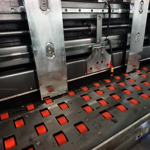 Customizable Intelligent Color Flexo Printer Slotter Machine for Eco-Ink Application