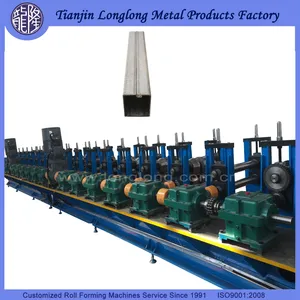 High Speed Steel Pipe Roll Forming Machine for Solar Tracking Mounting System