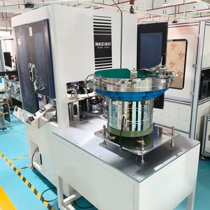 Automatic Nut Visual Inspection Machine with Optical Sorting System