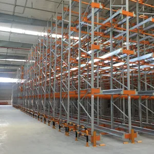 High Speed Warehouse Storage Heavy Duty Radio Shuttle Pallet Rack System
