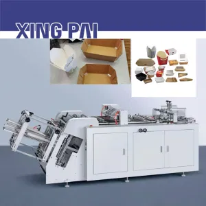 Fast Food Cardboard Box Format Machine for Box Packing