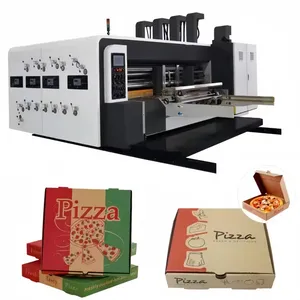 Automatic Take Away Fast Food Container Maker Cake Burger Box Forming Machine Disposable Paper Lunch Box Making Machine