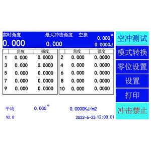 Temi630 Pendulum Impact Test Controller Automatic Impact Testing System