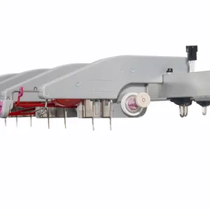 Blue CE ISO Certified Computerized Knitting Machine for Raschel Blanket Production System