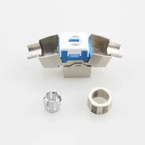 CAT8 Shielded RJ45 Ethernet Keystone Jack Cat8 FTP Tool-Free Module