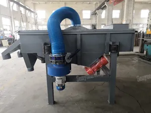 Particles Powder Linear Vibrating Screen Clay Sieving Machine