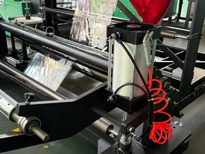Automatic OPP Plastic Bag Making Machine with Adjustable Punching Device and Conveyor System