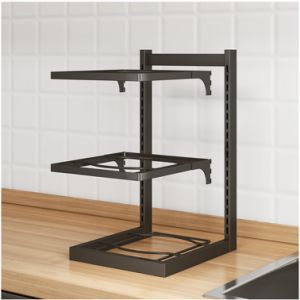 Kitchen Pot Rack Multi-Layer Shelving Cabinets Kitchen Rack