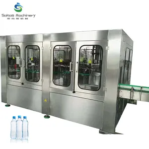 3-in-1 Spring Water Processing Line / Bottling Machine Water Machine