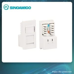 Type 50 Module Cat 5e RJ45 Socket with Shutter