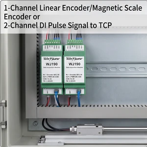 Grating Ruler Magnetic Grating Ruler Length Measurement Flow Meter Pulse Counting or Flow Measurement Data Acquisition