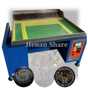 Semi Automatic Rhinestone Shaking Machine Rhinestone Brush Machine Paper Brushing Template Rhinestone Hotfix Machine