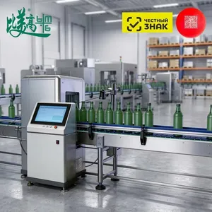 Fully Automatic Bottle Case Pallet Code Collection & Correlation Inspection System Integrated with Palletizing, Stretch Wrapping, Labeling