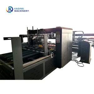 Cardboard Stitching Machine/Corrugated Carton Box Making Machine with Counting Stacking