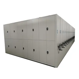 Space Saving Library Shelving Mobile Storage Rack System