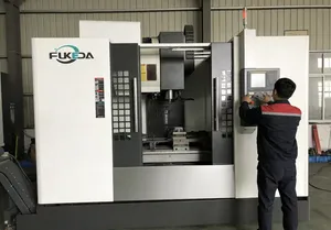 Precision-Engineered Fanuc System Machining Center for Quality Machine Tools