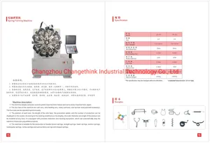 Automatic Spring Coiling Machine and Wire Decoiler