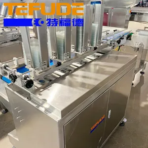 Automatic Tray Separating Machine Forming Taping Packing Integrated System