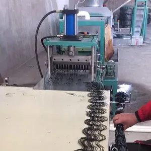 Spring Clip Wiggle Wire Machine Greenhouse Film Lock Channel with Spring Wire Making Machine Wiggle Wire Making Machine
