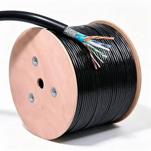 Communication UTP CAT6 Copper Wire Alarm Security System for Computer Data LAN Cable Network Cable