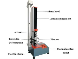 Lab Tensile Testing Machine for Spring, Polymeric, Plastic and Textile