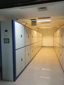 Closed Box-Type Mobile File-Intensive Racking System