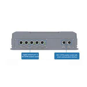 157tops Ai Computing Power Edge Computer Has Rich Interface Types and IP65 Protection Level