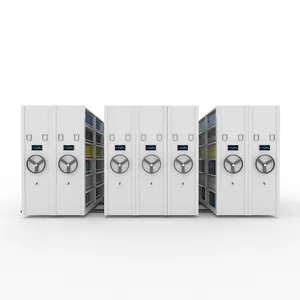 Durable High Density Compact Mobile File Storage Cabinet Metal File Filling Rack Intelligent Compact Shelving System