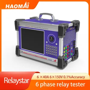 Advanced Relay Testing System with State Simulation Capabilities